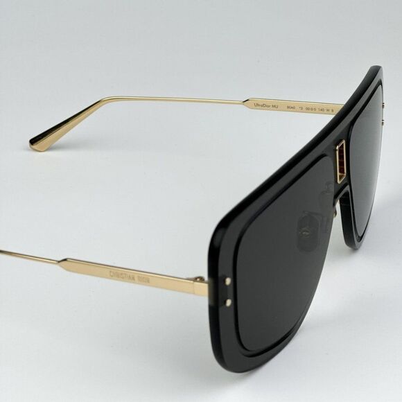 NEW Dior ULTRADIOR MU B0A0 Gold Grey Unisex Mask Sunglasses - Picture 14 of 15